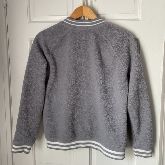 Champion grey teddy bomber jacket - Picture 4 of 4